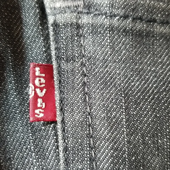 Levi's Men's Black Wash Jeans - Picture 3 of 6
